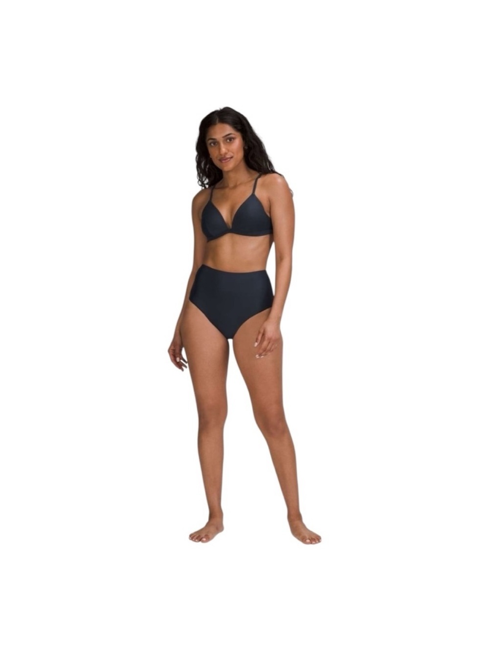 Lululemon Waterside Swim Top M C/D and High Waist Skimpy Bottom Size 6